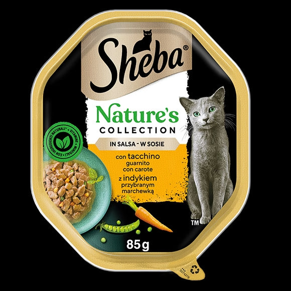 Sheba Nature’s Collection Tacchino e Carote 85 g Sheba Nature’s Collection Tacchino e Carote 85 g